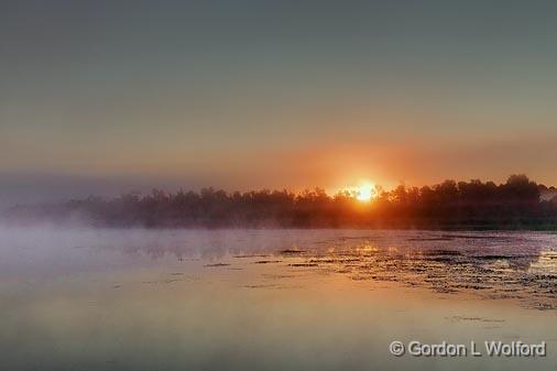 Misty Sunrise_19912.jpg - Rideau Canal Waterway photographed near Smiths Falls, Ontario, Canada.